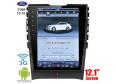 Ford Edge 12.1inch car radio GPS android wifi 3G Mirror Link APP Apple C