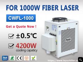 Industrial Water Chiller Unit for 1000W Fiber Laser